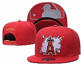 Angels Team Logo Red Adjustable Hat GS,baseball caps,new era cap wholesale,wholesale hats